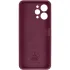 Чохол Silicone Case Lakshmi Premium із закритою камерою для Xiaomi Redmi 12 – Бордовий / Plum. Фото 7 з 10