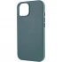 Шкіряний чохол Silicone Case Soft з MagSafe на Apple iPhone 14 (6.1") – Pine green. Фото 7 з 8