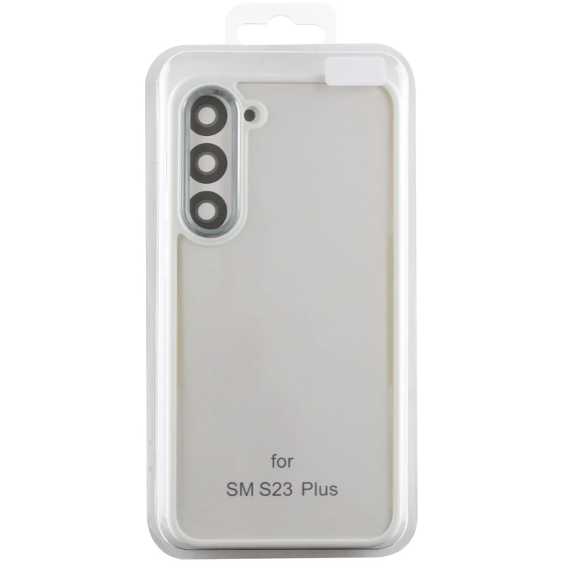 Захистний чохол TPU+PC матовий на Samsung Galaxy S23+ – White. Фото 18 з 18