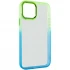 Силіконовий чохол фреш на Apple iPhone 11 Pro (5.8") – Бірюзовий / Лимонный. Фото 1 з 5
