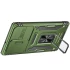 Ударопрочный чехол Square Ring c шторкой на камеру для Samsung Galaxy S25 Ultra – Оливковый / Army Green. Фото 3 из 4