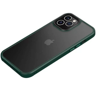 TPU+PC с металлическими кнопками для Apple iPhone 12 (6.1") фото 1 из 2