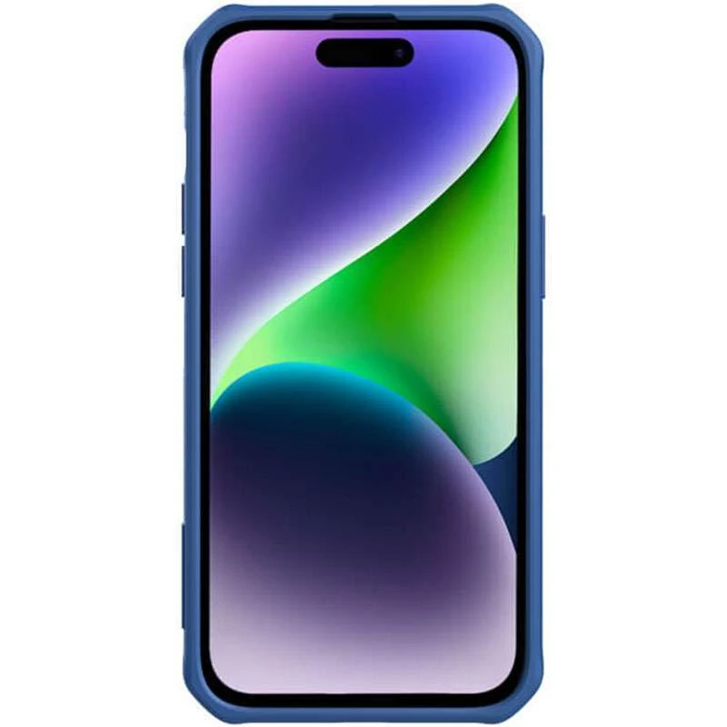 Карбована накладка Nillkin Strap Case на Apple iPhone 14 Pro Max (6.7") – Blue. Фото 2 з 5