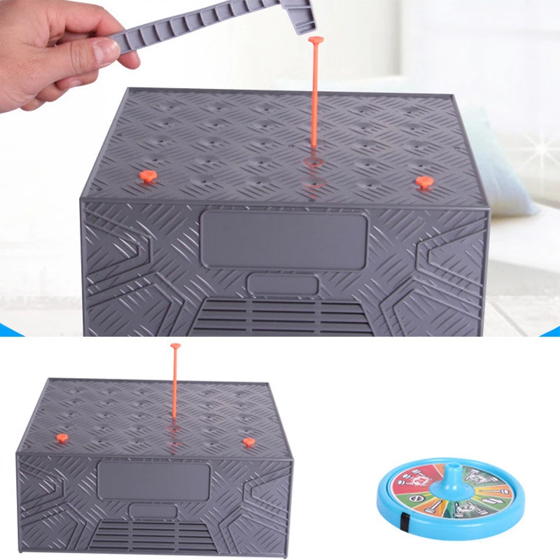 Настільна інтерактивна гра Ummi 707-88 Nail Hammering Game – Blue. Фото 4 з 7