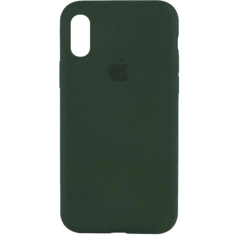 

Чохол Silicone Case з закритим низом на Apple iPhone XR (6.1") (Зелений / Cyprus Green)