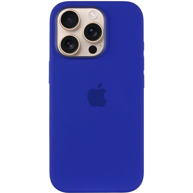Силиконовый чехол ААА with Magsafe connection для Apple iPhone 16 Pro – Ultramarine. Фото 4 из 10