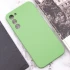Чохол Silicone Case Lakshmi Premium із закритою камерою для Samsung Galaxy S24 – М'ятний / Mint. Фото 6 з 10