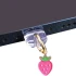 Заглушка силіконова Type-C з подвеской IP44 – Strawberry. Фото 1 з 2