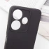 Чохол Silicone Case Lakshmi Plus з закритою камерою на Xiaomi Redmi 13 4G – Чорний / Black. Фото 8 з 8