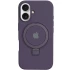 Силіконовий чохол Full Protective з кільцем-тримачем Apple iPhone 16 Plus – Purple. Фото 2 з 5