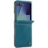 Шкіряний чохол-книжка CaseMe Velvet Matte для Samsung Galaxy Z Flip8 – Green. Фото 1 з 3