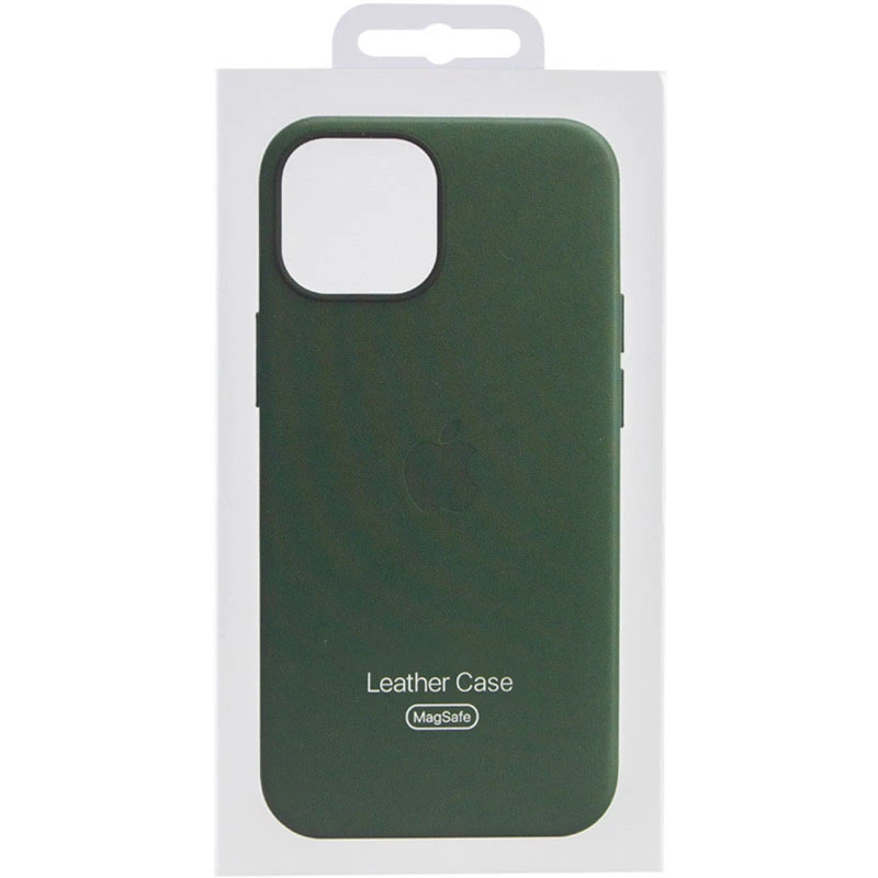 Кожаный чехол Silicone Case Premium с MagSafe для Apple iPhone 13 (6.1") фото 3 из 3