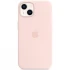 Чехол Silicone Case с закрытым низом для Apple iPhone 13 (6.1") – Розовый / Chalk Pink. Фото 2 из 4