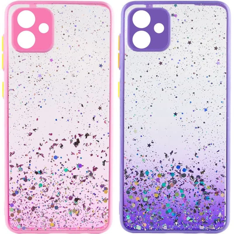 Чохол з блискітками та захистом камери на Samsung Galaxy A04 фото 1 з 1