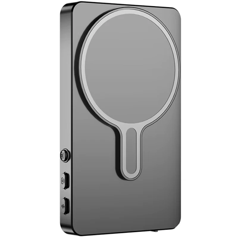 Бездротовий дублюючий екран / монітор для селфі RK-X40L with MagSafe – Black. Фото 2 з 3