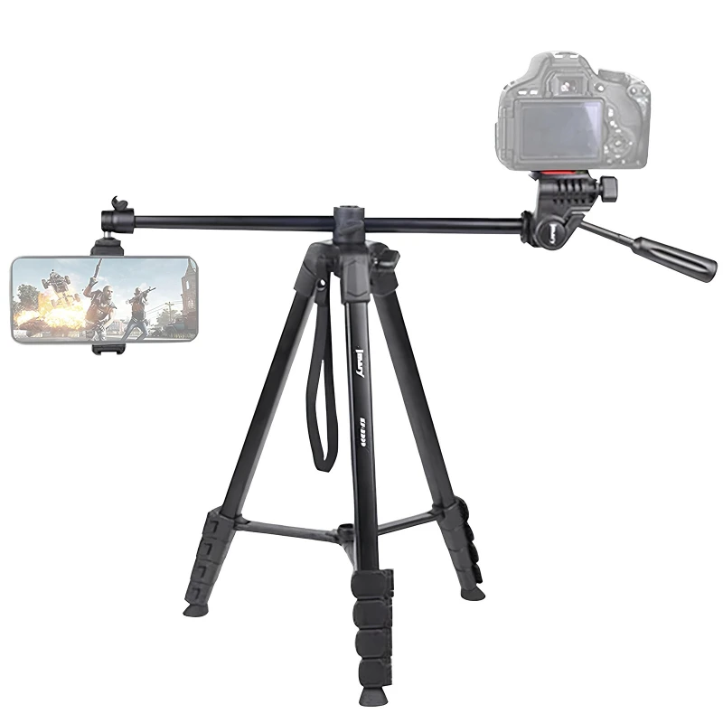 Штатив Jmary KP-2209 для зйомки 41-173см 3in1 + чохол – Black. Фото 1 з 3