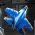 Літак на радіокеруванні SCHE HW39 F35 Fighter – Blue. Фото 2 з 6