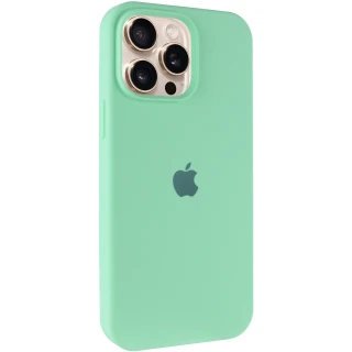 Чехол Silicone Case с закрытым низом для Apple iPhone 14 Pro Max (6.7") фото 1 из 11