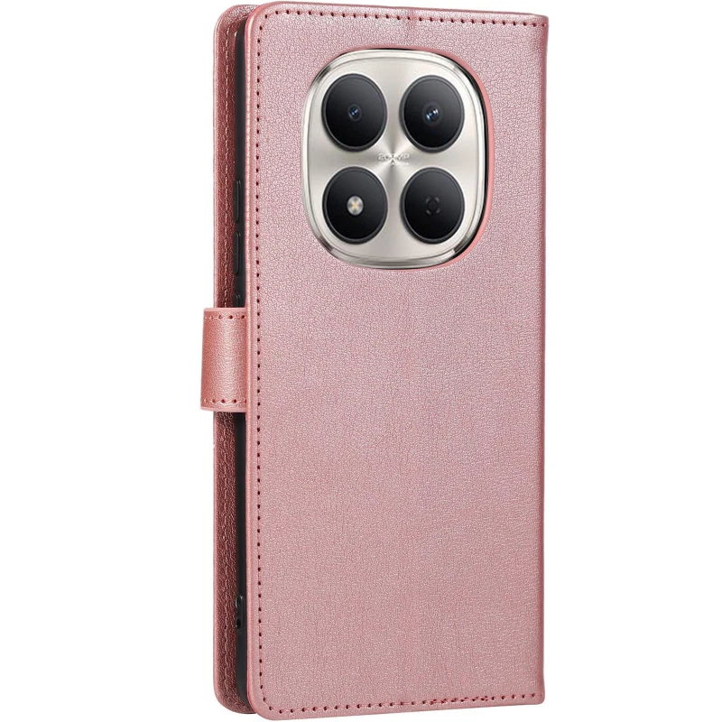 Шкіряний чохол-книжка Essential Case для Xiaomi Redmi Note 15 Pro 5G – Rose Gold. Фото 3 з 7