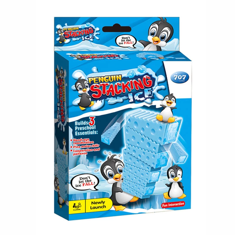 Настільна інтерактивна гра Ummi 707-B18 Penguin Ice-stacking Game – Blue. Фото 5 з 6