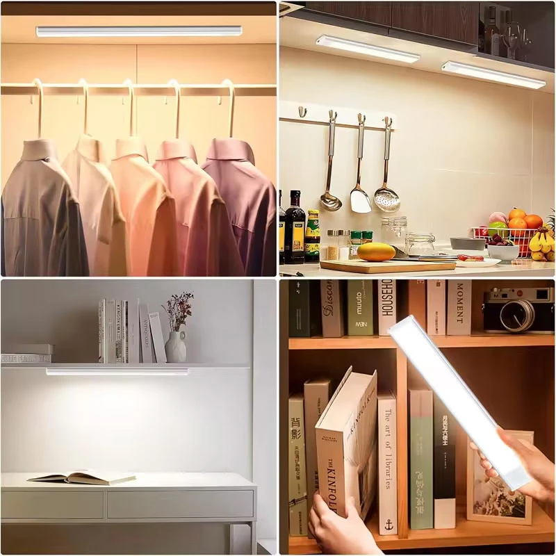 Сенсорний світильник LED з датчиком руху MZ-L3201 (37*22,5*400mm) – White. Фото 5 з 8