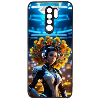 Стеклянный чехол Prisma Ladies на Xiaomi Redmi 9 фото 1 из 4