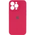 Чохол Silicone Case з захистом камери на Apple iPhone 16 Plus – Червоний / Rose Red. Фото 2 з 8