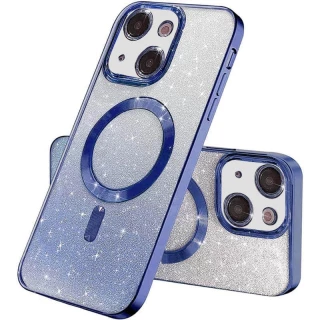 Чохол з блискітками, захисними лінзами на камеру та MagSafe на Apple iPhone 13 (6.1") фото 1 з 4