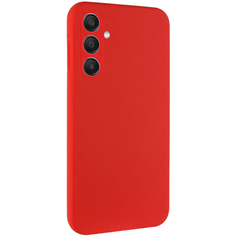 Чехол Silicone Cover Ummi Lakshmi Full Camera (AA) для Samsung Galaxy S25+ – Красный / Red. Фото 1 из 2