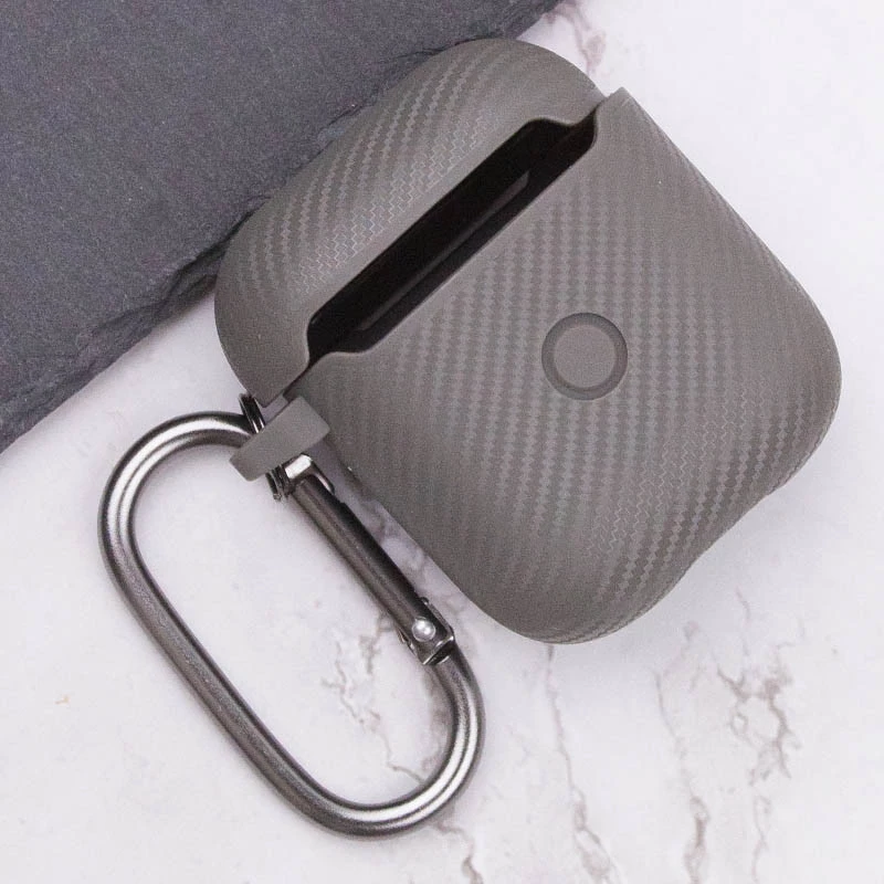 Футляр SGP Shockproof для навушників Airpods 1/2 – Grey. Фото 5 з 6
