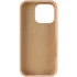 Чехол Silicone Case с закрытым низом для Apple iPhone 16 Pro – Бежевый / Desert Gold. Фото 4 из 6