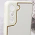 Кожаный чехол Xshield для Samsung Galaxy S21 – Белый / White. Фото 3 из 4
