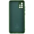 Чохол Silicone Cover Ummi Lakshmi Full Camera (AA) для Samsung Galaxy A71 – Зелений / Dark green. Фото 2 з 2
