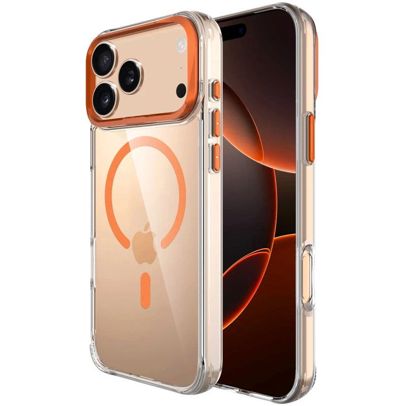Чехол Space Case Peak with MagSafe Apple iPhone 17 Air (6.5") – Papaya. Фото 1 из 6