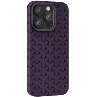 TPU чехол плетенка для Apple iPhone 12 Pro Max (6.7") — Purple