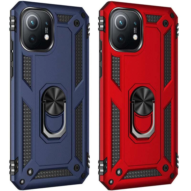 

Протиударний чохол Serge Ring з кільцем на Xiaomi Mi 11 Lite