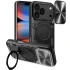 Ударопрочный чехол Bracket Ringstand с защитной шторкой для камеры для Apple iPhone 17 Pro (6.3") – Black. Фото 2 из 2