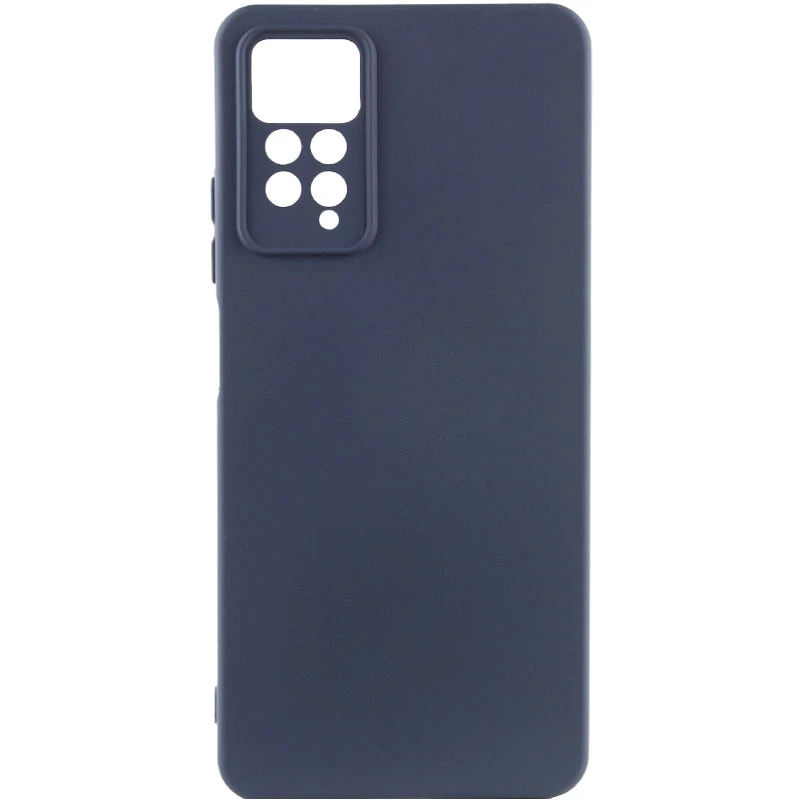 

Чехол Silicone Case Lakshmi Premium з закритою камерою на Xiaomi Redmi Note 11 Pro 4G/5G (Темно-синий / Midnight blue), Темно-синій / midnight blue