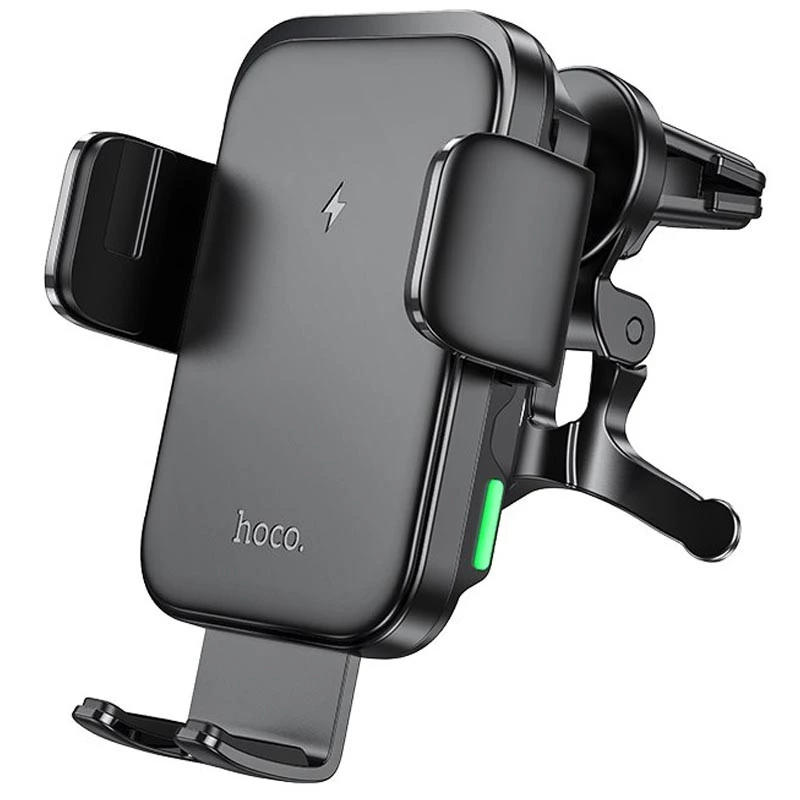 

Автодержатель с БЗУ Hoco HW10 Jenny three-axis linkage (air outlet) (Black)