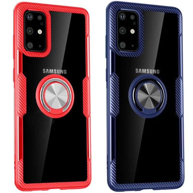 

Чохол Deen CrystalRing з магнітним кільцем на Samsung Galaxy S20+