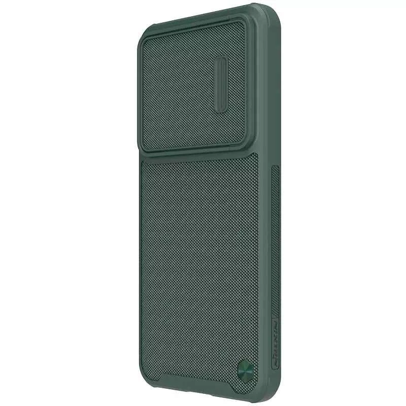 TPU+PC чохол Nillkin Textured S на Xiaomi 12T Pro – Dark Green. Фото 2 з 5