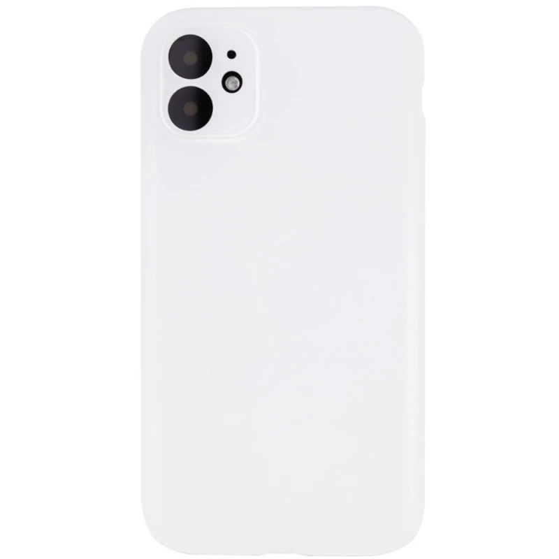 Чохол Silk Full Camera Protective (AA) NO LOGO для Apple iPhone 12 mini (5.4") – Білий / White. Фото 1 з 1