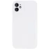 Чохол з захистом камери Silicone Case для Apple iPhone 12 (6.1") – Білий / White. Фото 1 з 2