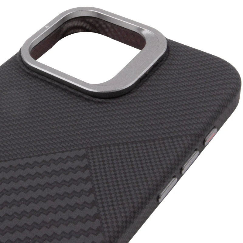 TPU чехол Pixel Craft with MagSafe для Apple iPhone 16 Pro Max – Graphite Flow. Фото 6 из 8