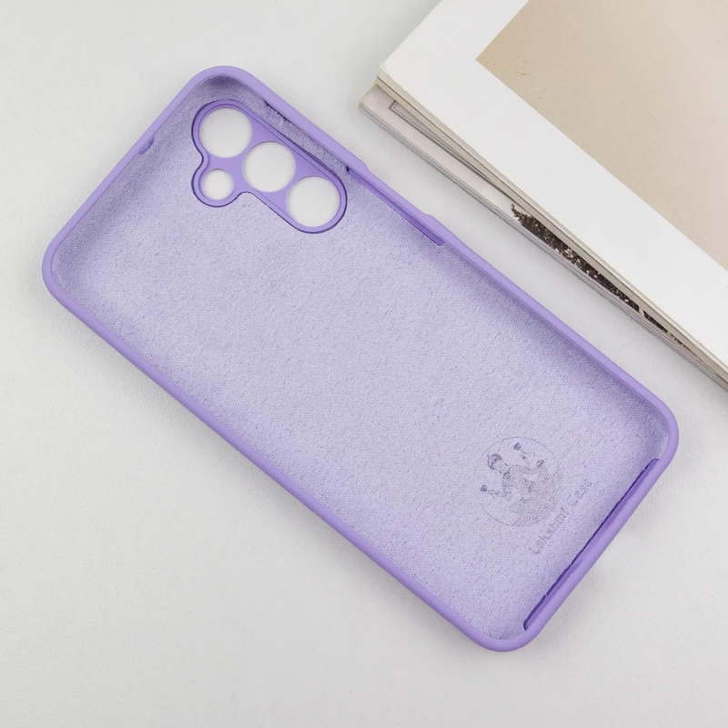 Чохол Silicone Case Lakshmi Plus з закритою камерою на Samsung Galaxy A05s – Бузковий / Dasheen. Фото 10 з 18