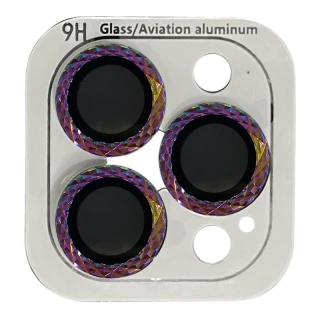 Захисне скло Metal Shine для камери на Apple iPhone 15 Pro Max (6.7") фото 1 з 9