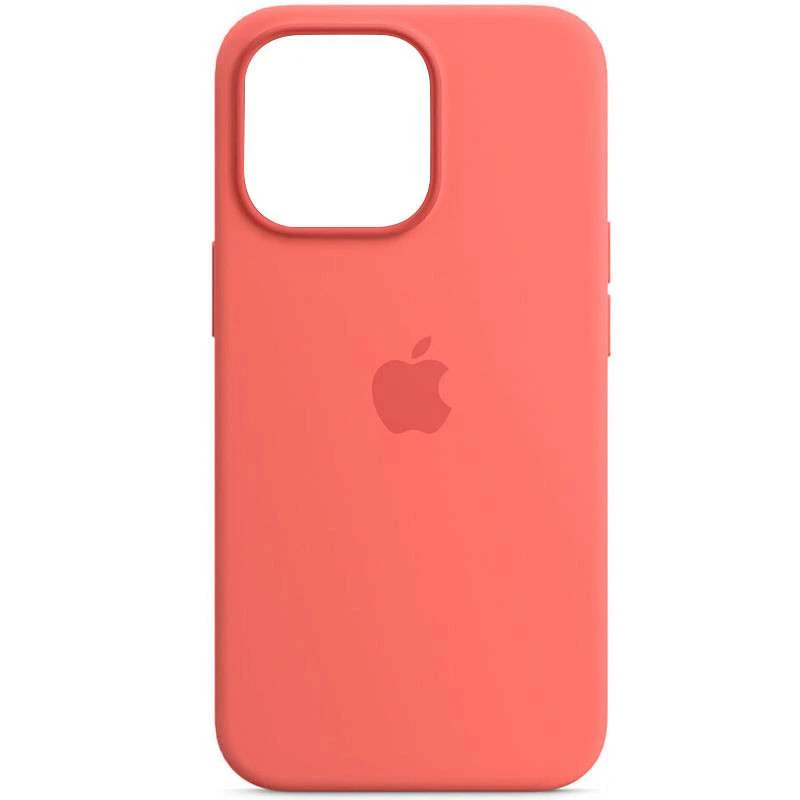Чохол Silicone case (AAA) with Magsafe для Apple iPhone 13 Pro Max (6.7") – Рожевий / Pink Pomelo. Фото 1 з 1