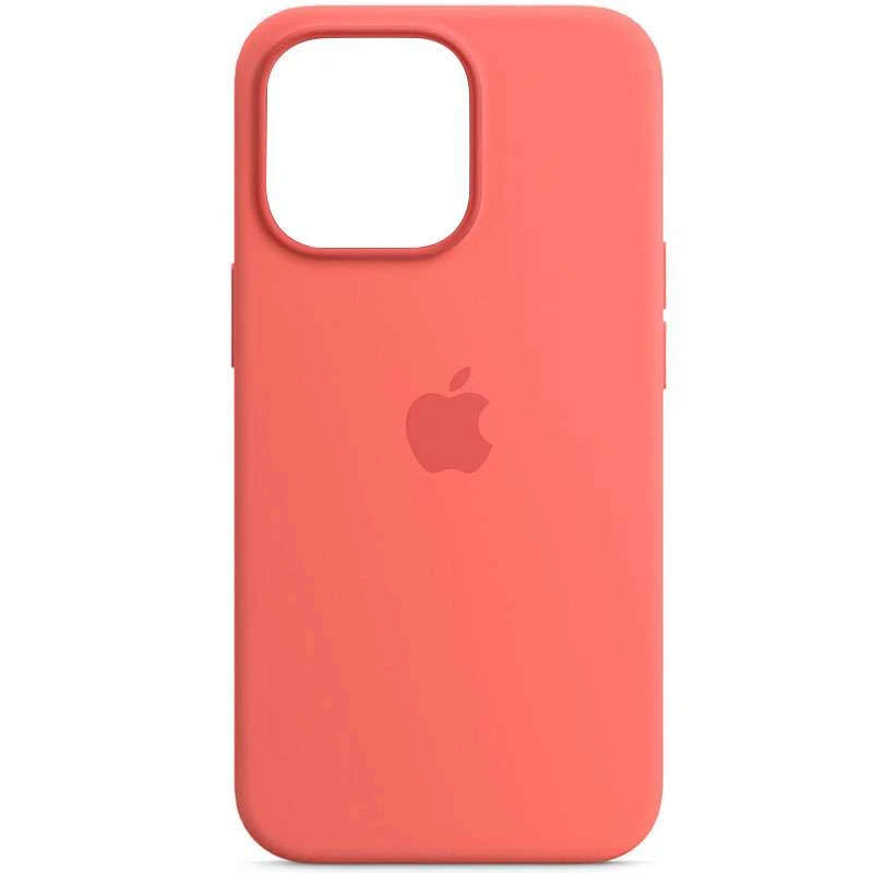 

Чехол Silicone case Premium с Magsafe для Apple iPhone 13 (6.1") (Розовый / Pink Pomelo), Рожевий / pink pomelo