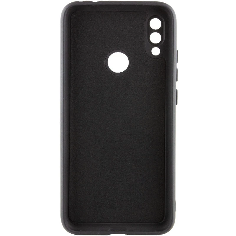 Кольоровий силіконовий чохол GETMAN із закритою камерою для Xiaomi Redmi Note 7 / Note 7 Pro / Note 7s – Чорний / Black. Фото 2 з 4