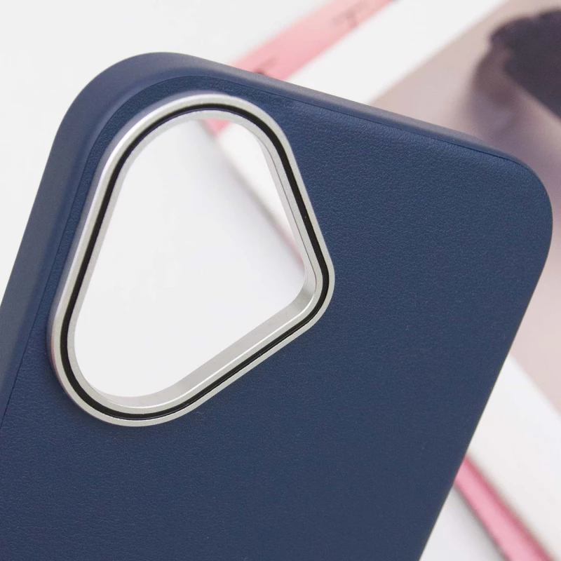 Чохол PC+Leather SGP with MagSafe для Apple iPhone 16 Plus – Blue. Фото 5 з 7